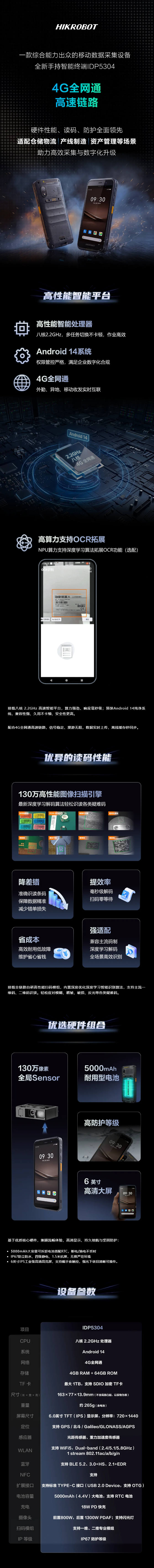 讀碼、OCR、防護三線拉滿&mdash;&mdash;新一代工業級PDA，專為嚴苛工業環境打造
